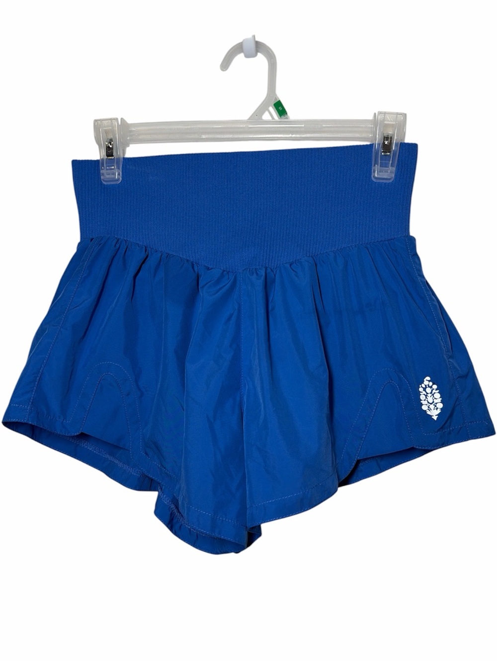 Free People Movement Carpe Diem Running Shorts in Light Cobalt